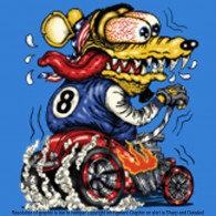 Eight Ball Hot Rod Rat